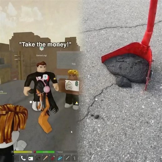 Kid CRIES in Voice Chat, So I gave him ROBUX #roblox #shorts