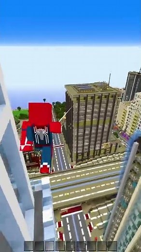 SPIDER MAN IN MINECRAFT