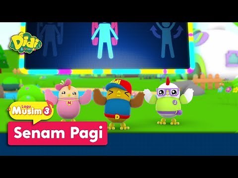 Didi & Friends Lagu Kanak-Kanak | Lagu Baru Musim 3 | Senam Pagi