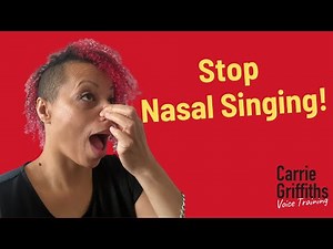 How to Stop Singing Through Your Nose and Sounding “Nasal”. | Voice Coach Tips