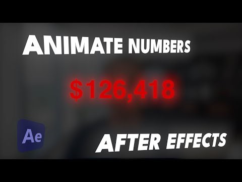How to Create a Number Counter in After Effects (No Plugins)