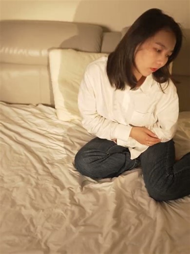 ULUCKY暖宫腰带大姨妈神器生理期痛经缓解热敷灰绷带三八节女神礼物女【雾灰白】经期宫部养护91