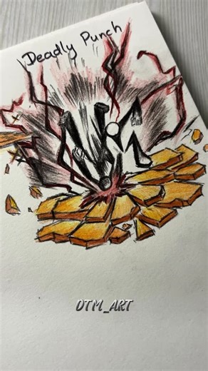 Dtm_art on Instagram: "Drawing stickman with power(lightings, black hole, punch) #drawing #howtodraw #fpy"