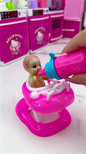 Barbie and Ken Family Time | Relaxing Toy Unboxing & ASMR #shorts