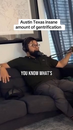 Austin Texas gentrification is unreal, watch the full podcast on YouTube at the Eric mclaughlin podcast #Austin #austintexas #gentrification #podcast #austin | Eric Mclaughlin