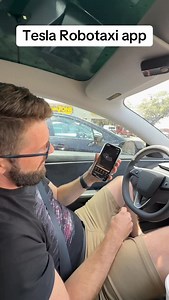 181 reactions · 14 shares | Tesla Robotaxi app in depth look #fyp #viral #tesla #robotaxi #fsd | Tesla Owners of Silicon Valley | Facebook