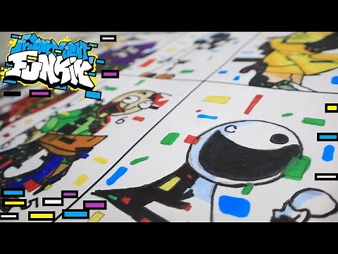 DIBUJANDO PIBBY NEWEST MODS (Concepts SONIC.EXE, Tails, Bob) FNF x Come and Learning with Pibby