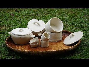 Ceramics: How to make clay pot, bowl, cup (handmade ceramics)
