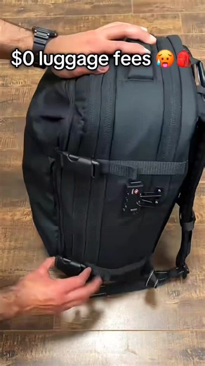 This backpack is a real game CHANGER #airlines #travelbackpack #backpack #carryon #lifehack | PacknTrip