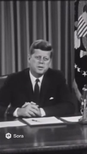 Ai President Kennedy has a message about ICE. #jfk #Kennedy #donaldtrump #ice #politics #sora #sora2 #ai | Jake Aguado