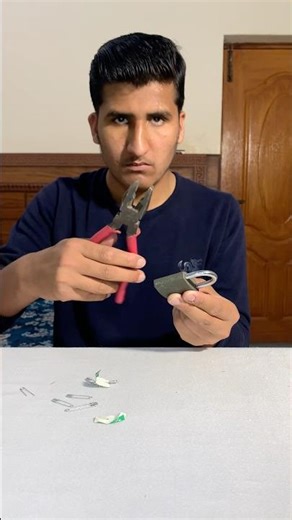 Easy way to open the lock with pin 🧷