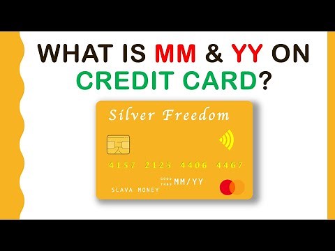 What is MM YY on credit card?