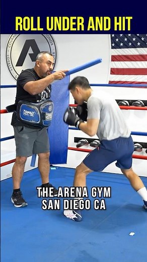ROLL Under and HIT! #boxing #boxeo #training #technique #tips