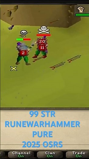 2025 OSRS F2P WILD PKING WARHAMMER PURE CHEF_619