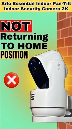 Arlo Indoor Camera Not Tracking? Easy Motor Calibration Fix #arlo #troubleshooting #securitycamera
