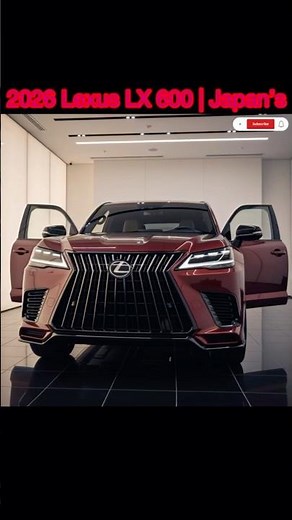 2026 Lexus LX 600 | Japan’s Luxury SUV in Bold Maroon Design#LexusLX600#2026Lexus