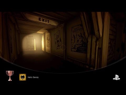 Hello Bendy Achievement On Bendy and the Ink Machine
