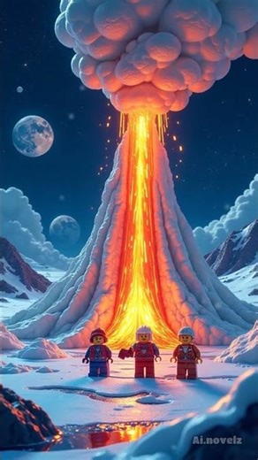 Alien Ice Volcanoes: Frozen Eruptions in Space
