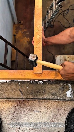 Simple Wood Joint Technique Using Hammer | Strong & Easy Method.