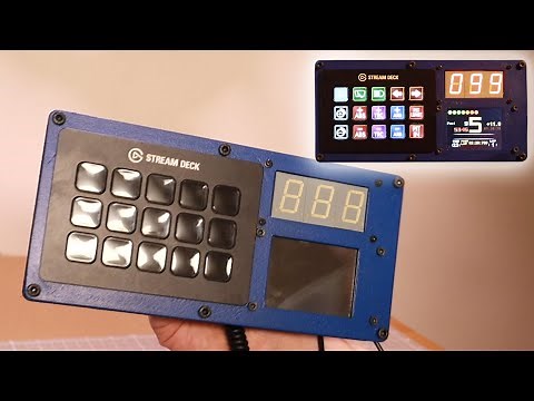 Elgato Stream Deck/Sim Racing Display all-in-one box project! [SIM RACING HARDWARE]