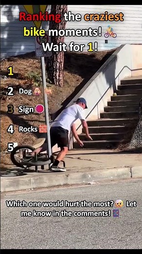 Ranking Top 5 Bike Fails that look UNREAL... 😱💨 #viral #bike #fail