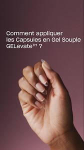 💡 Comment appliquer les Capsules en Gel Souple GELevate™ ? 1️⃣ Préparation de l’ongle : commencez par nettoyer, repousser les cuticules et matifier légèrement la surface. 2️⃣ Choix des capsules : sélectionnez les tailles adaptées parmi les 16 disponibles. Pas besoin de ponçage : les capsules sont pré-poncées sur les deux faces, prêtes à l’emploi. 3️⃣ Adhérence optimale : appliquez Bond Aid pour favoriser la tenue. 4️⃣ Fixation : déposez une fine couche du Gel de construction 4-en-1 GELevate™ so
