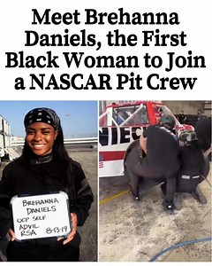 Breaking barriers. Changing tires. Making history. 🙌🏾 Meet Brehanna Daniels (@brehannadaniels) — the first Black woman to ever work on a NASCAR pit crew. 🏆 In a sport long dominated by men, Brehanna showed up with drive, determination, and undeniable skill — changing tires in seconds and changing the game forever. ⏱️🔥 Her story isn’t just about racing — it’s about representation, resilience, and rewriting the rules. She’s proof that when we stay focused, fearless, and unapologetically bold, 
