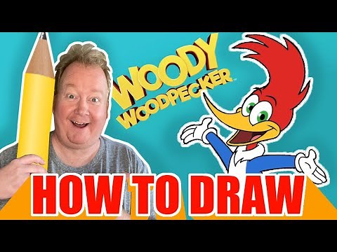 How to Draw Woody Woodpecker
