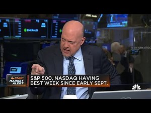 Jim Cramer reacts to earnings from American Airlines, AT&T