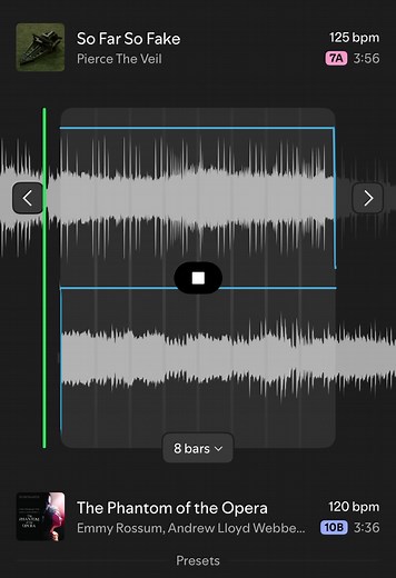 Spotify Mix: Phantom of the Opera & Pierce the Veil Blend
