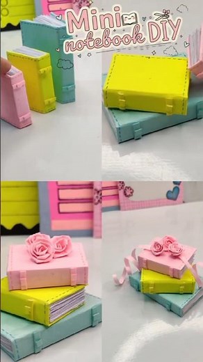 💖 Viral Mini Notebook DIY...#sahanasart #Short#trending