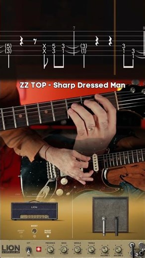 ZZ TOP - Sharp Dressed Man Cover with TABS
