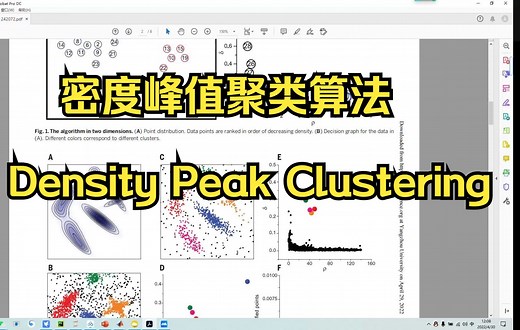 Science 论文导读：密度峰值聚类算法（density peak clustering）