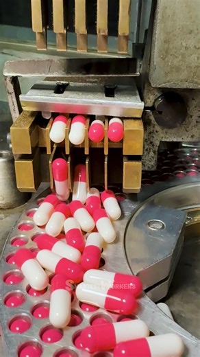 Smartest Workers on Instagram: "Automatically Capsules Filling in Pharmaceutical Industry"
