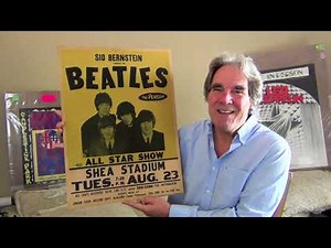 The Beatles 1966 Genuine Shea Stadium Concert Poster
