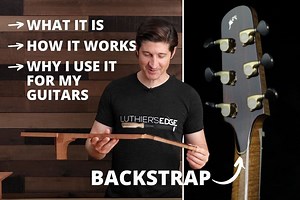 What Is A Backstrap Overlay For Guitar Headstocks?