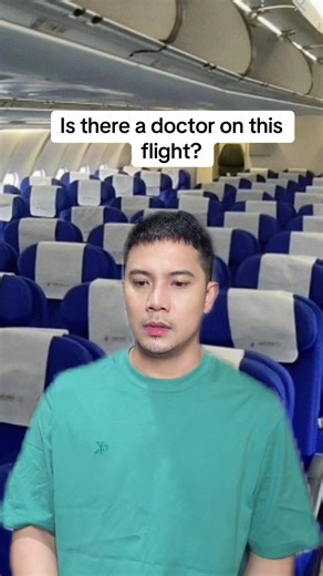 Is there a doctor on this flight? — Fonz Oasis clip
