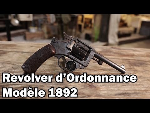 Revolver d’Ordonnance Modèle 1892 – Le Dernier Revolver de l’Armée Française