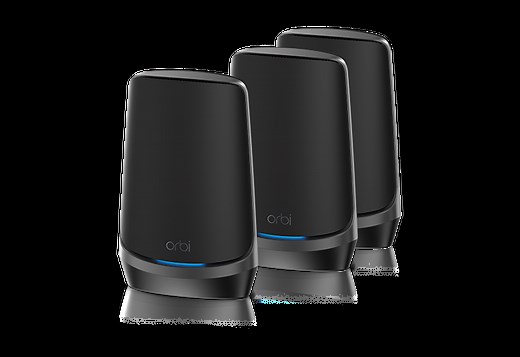 Orbi 960 3-Pack WiFi 6E Mesh System RBKE963B Black - NETGEAR