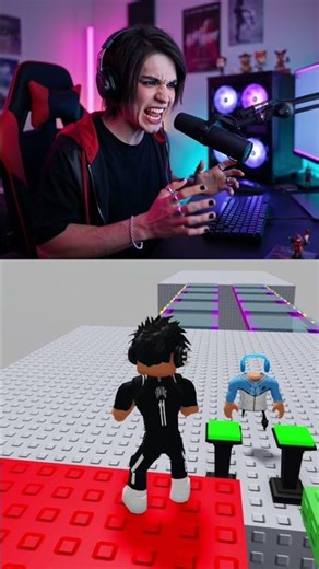 Little Bacon VS Toxic SLENDER! 😨💔 #roblox #robloxshorts