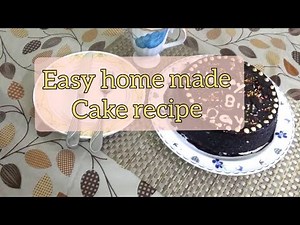 Easy home made cake recipe (Language: Urdu)