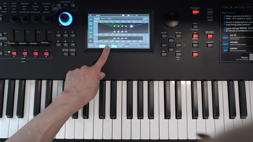 Yamaha MODX合成器新固件2.5版本更新方法及新功能演示！【4K】