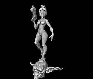 Stylized Female 3D Character Tutorial