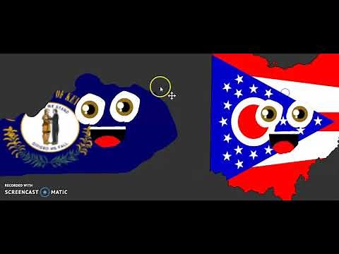 United States of America - 50 State Size Comparison