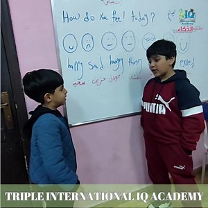 How do you feel today ?  #أكاديمية_ثلاثية_الذكاء_الدولية Triple international lQ Academy موقعنا : الزرقاءالجديده خلف السيفوي بجانب عيادات البتراوي سابقاً نسعد بالإجابة على استفساراتكم على الرقم : 0799110077 | أكاديمية ثلاثية الذكاء الدولية Triple International IQ Academy | Facebook