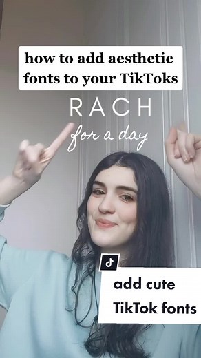 How to Add Aesthetic Fonts to Your TikToks