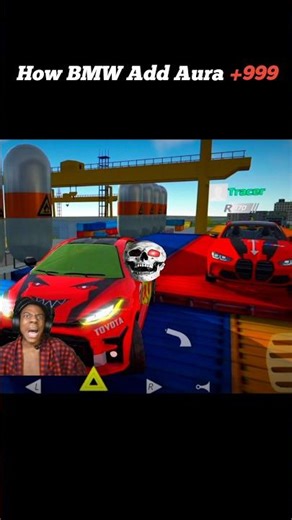 Toyota Aura Minus💀Car Simulator2 #babyshorts #bmw #shorts #carsimulator #trollface #car #ultra #oc