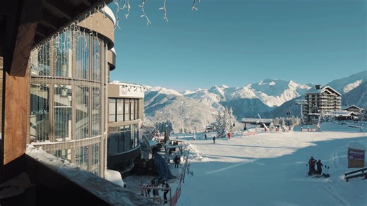Winter Elegance in Courchevel: A Skiing Experience