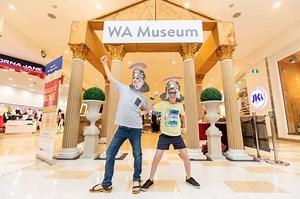 If you're stuck with what to do these School Holidays, come join the Western Australian Museum at Mighty Rome. We've been busy making Roman soldier helmets, goddess masks and creating Roman ships! Join in the fun before it all ends on Sunday 2 February. | Ocean Keys Shopping Centre