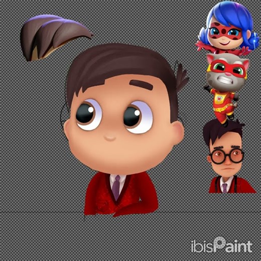 I turned Enzo from Secret Neighbor into TTGR style | Hello Neighbor Fanarts #helloneighbor #fanart